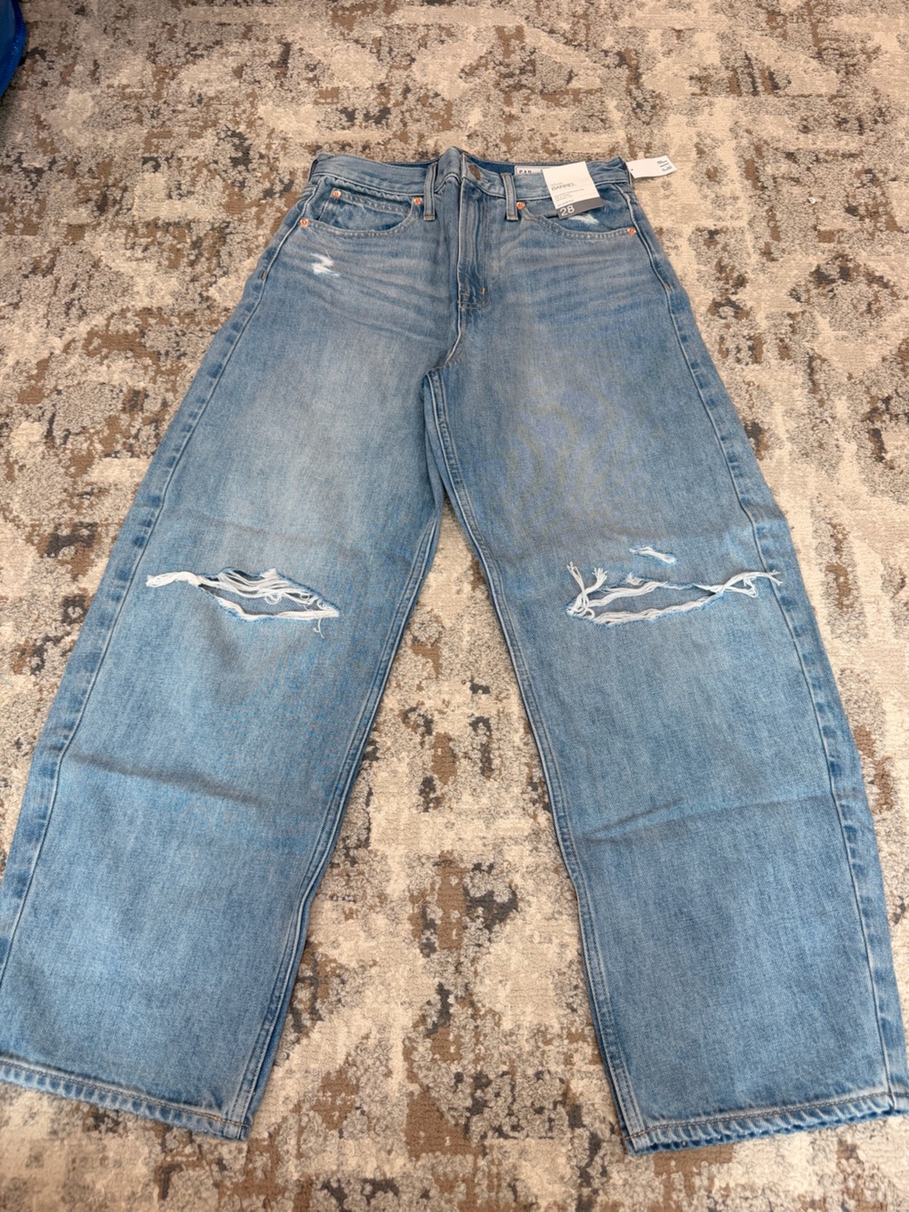 High Rise Barrel Jeans - Picture 3 of 5